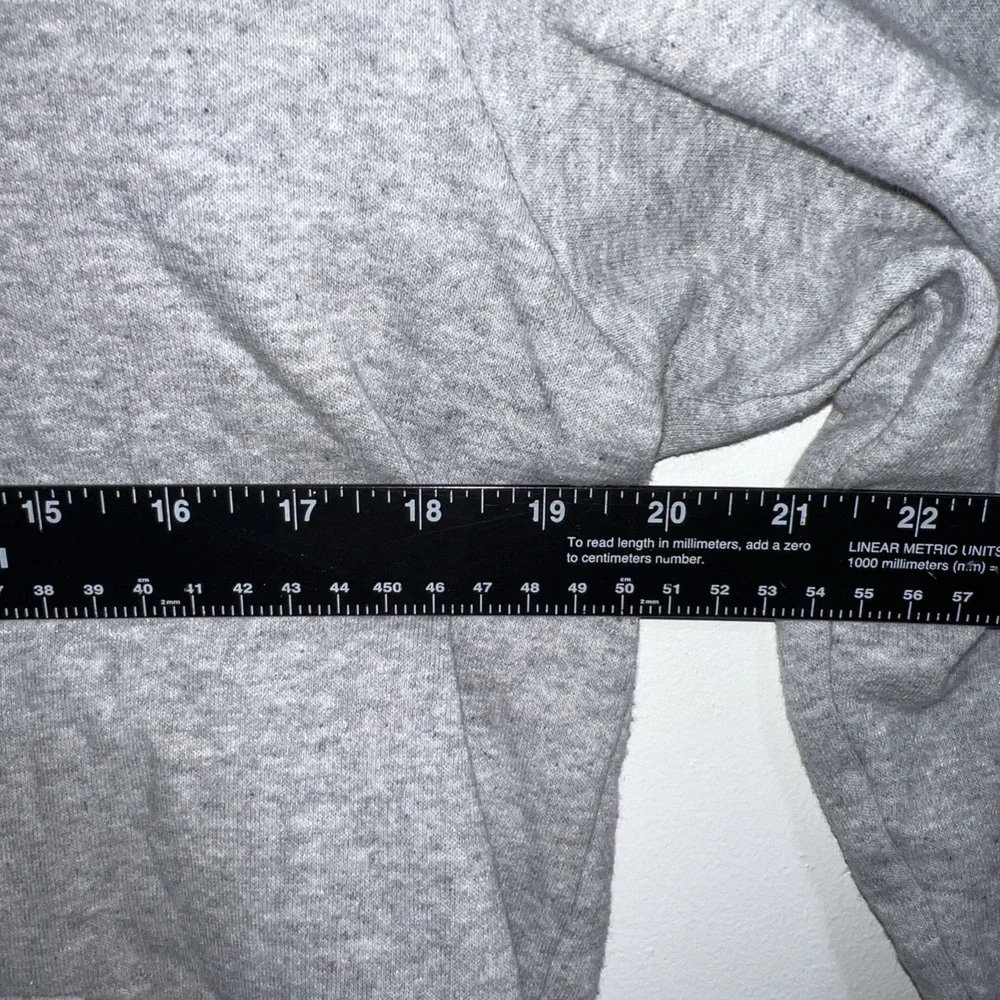 Adidas Essentials Fleece Pullover Grey Heather Men's Hoodie (FL0310) Size Medium